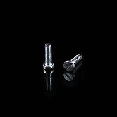 아연 도금,INOX 슬롯형 원형 헤드 기계 매체,나사,등급 4.8